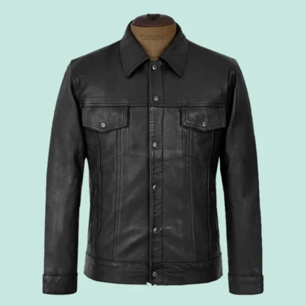 Leather Trucker Jacket