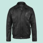 Vintage Bomber Leather Jacket