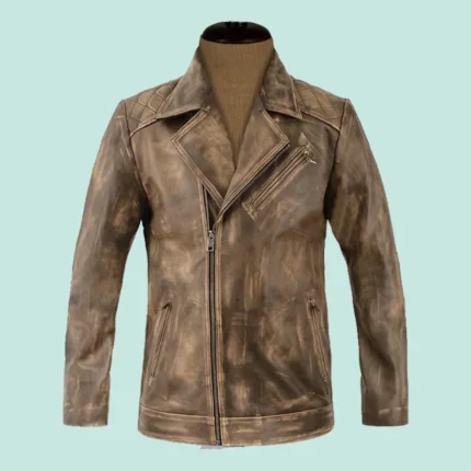 Roger Timber Leather Jacket