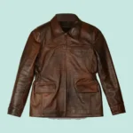 Katniss Hunger Games Leather Jacket