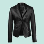 Versatile Leather Blazer