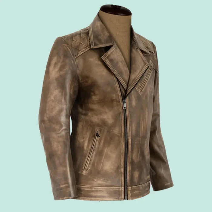 Roger Timber Leather Jacket