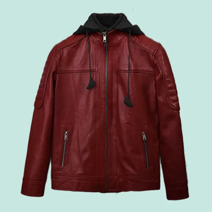 Rodeo Hooded Leather Jacket