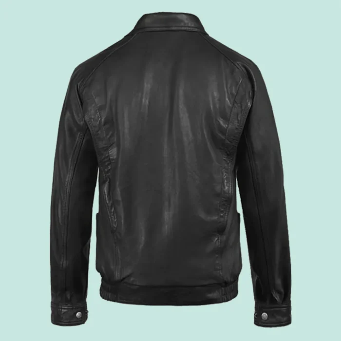 Vintage Bomber Leather Jacket