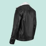 Leather Sherpa Jacket