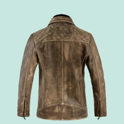 Roger Timber Leather Jacket