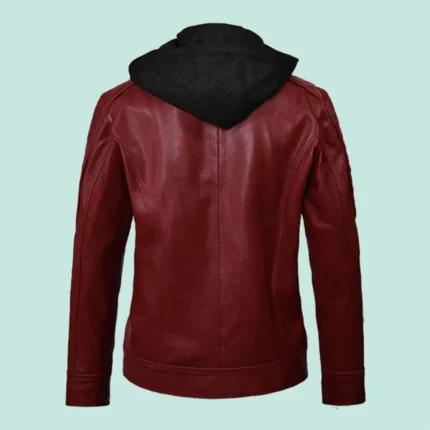 Rodeo Hooded Leather Jacket