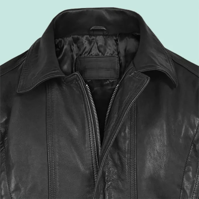 Vintage Bomber Leather Jacket