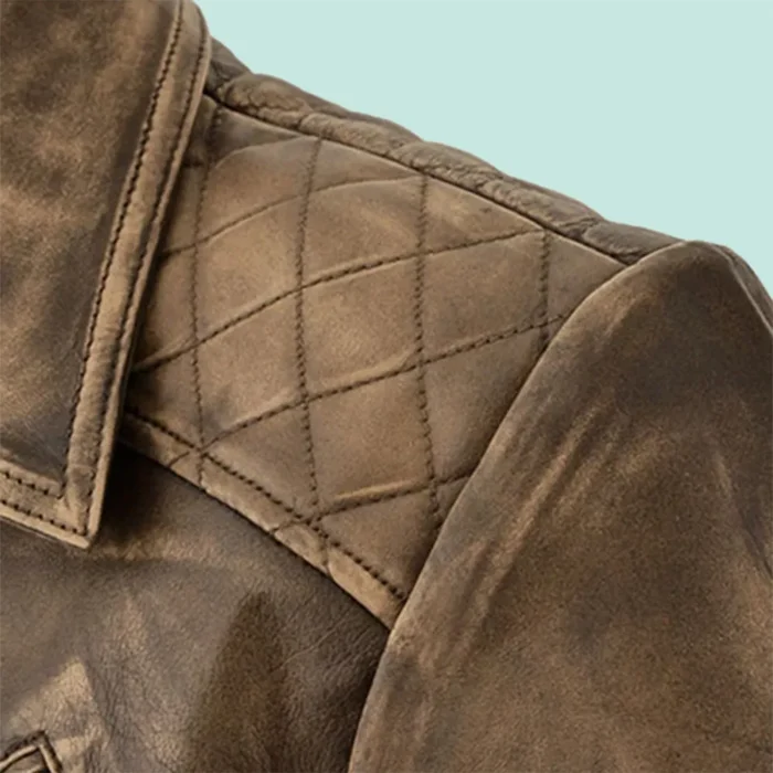 Roger Timber Leather Jacket