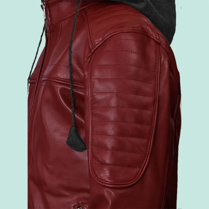 Rodeo Hooded Leather Jacket