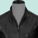 Modern Stretch Leather Jacket