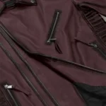 Charles Burnt Wine Leather Jacket