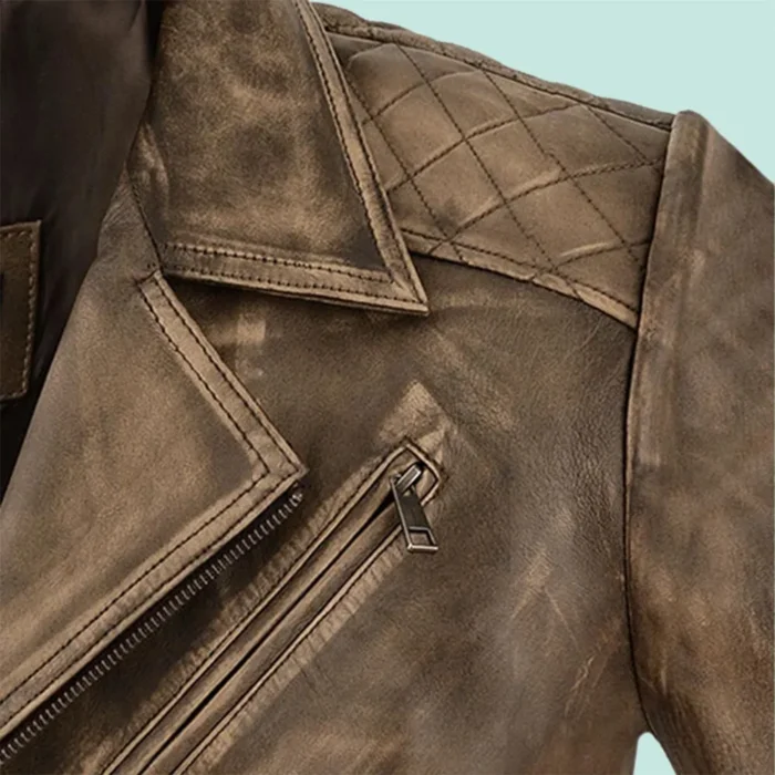 Roger Timber Leather Jacket