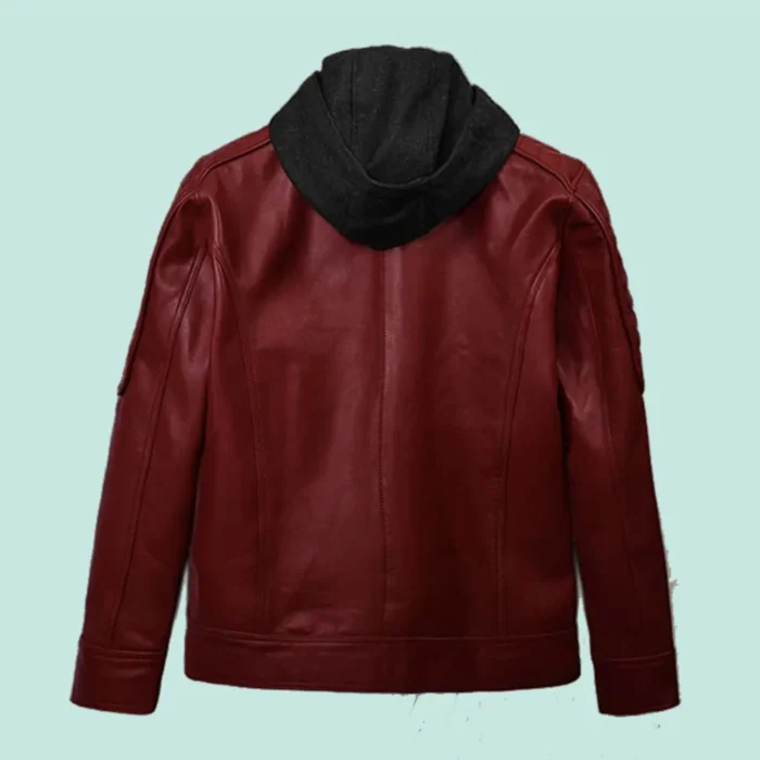 Rodeo Hooded Leather Jacket