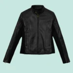 Modern Stretch Leather Jacket