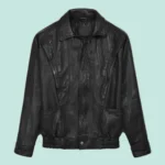 Vintage Bomber Leather Jacket