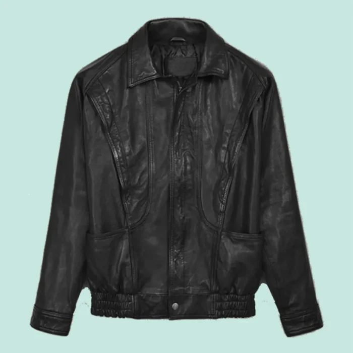 Vintage Bomber Leather Jacket