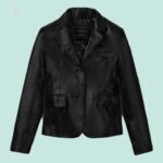 Versatile Leather Blazer