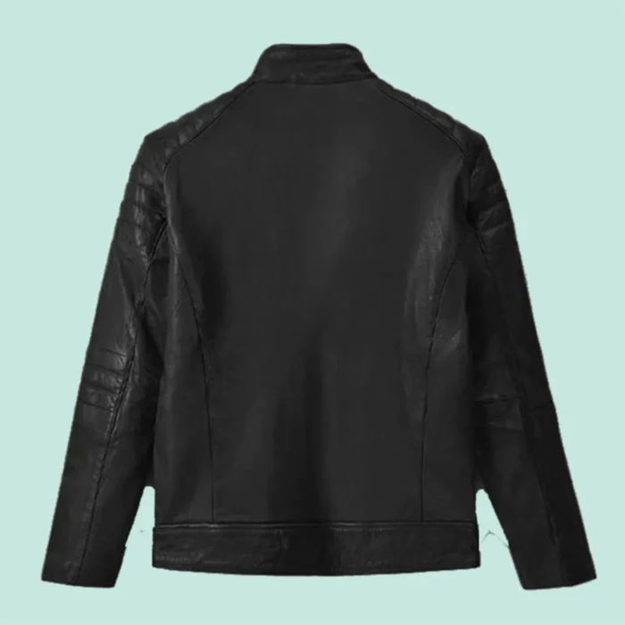 Firefly Moto Black Biker Leather Jacket