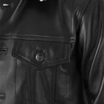 Leather Sherpa Jacket