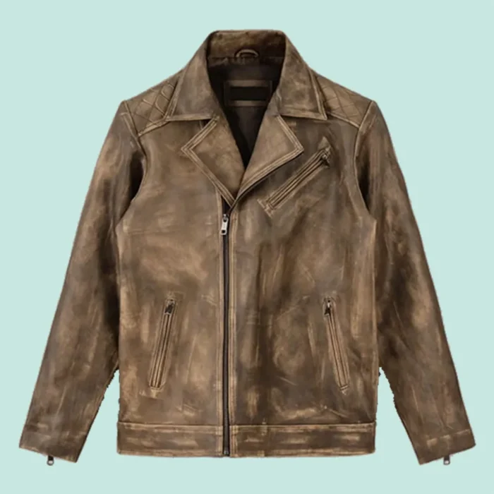 Roger Timber Leather Jacket