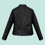 Modern Stretch Leather Jacket