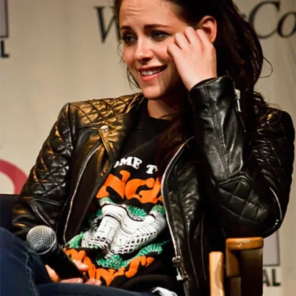 Kristen Stewart Leather Jacket