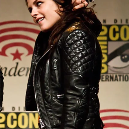 Kristen Stewart Leather Jacket