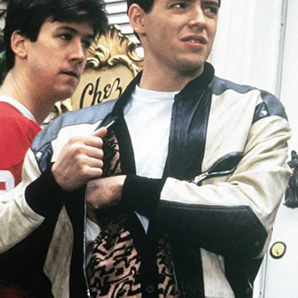 Matthew Broderick Ferris Bueller's Day Off Leather Jacket