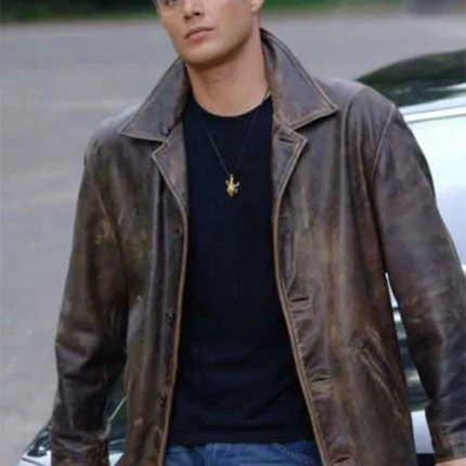 Supernatural Dean Winchester Leather Trench Coat