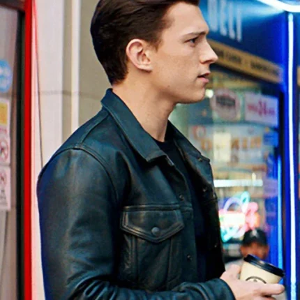 Tom Holland Uncharted Leather Jacket