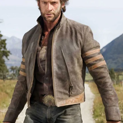 X - Men Origins Wolverine Leather Jacket