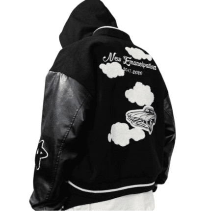 Harsh and Cruel Embroidered Clouds Black Jackets